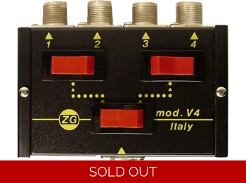 ZETAGI 4 way antenna switch SO239 for PL259 ZETAGI 4 way antenna switch SO239 for PL259